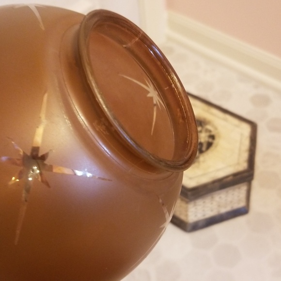 *handmade* Amber glass celestial globe - Picture 4 of 6